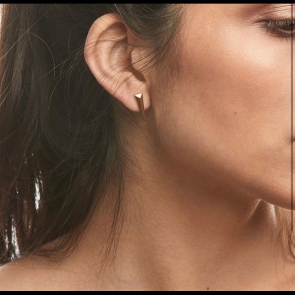 Uncommon James Predator Stud Earrings Gold-Plated